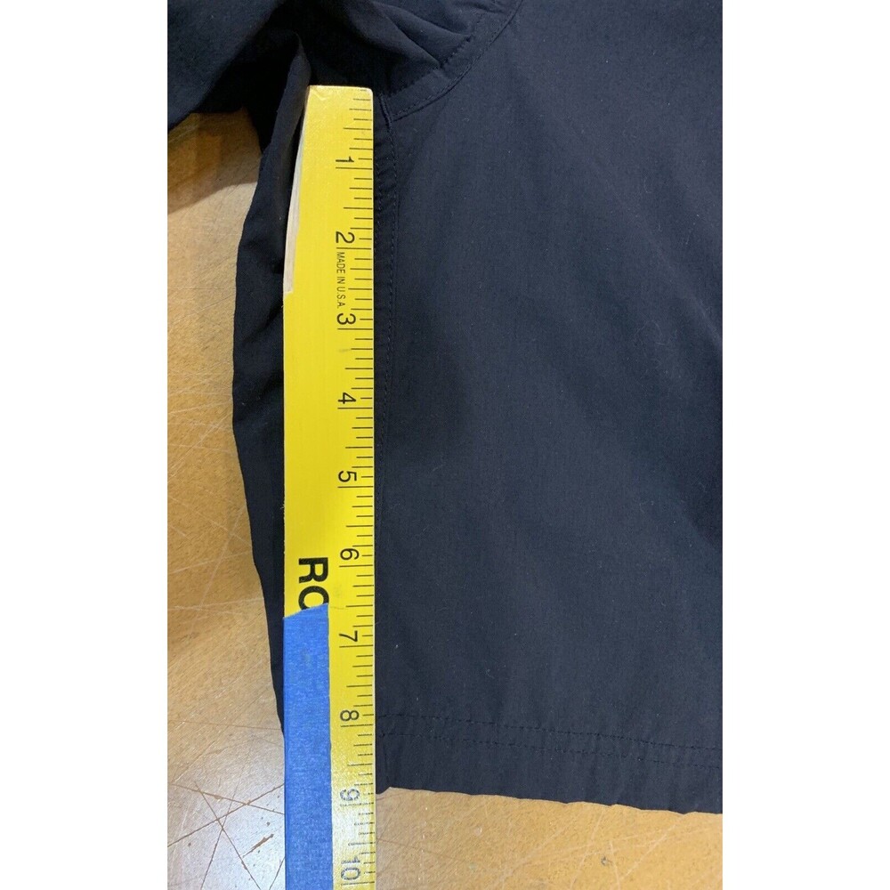 L.L. Bean Shorts Womens Size 10 Black Comfort Trail Water-Repellent Nylon UPF 50 - Picture 6 of 7